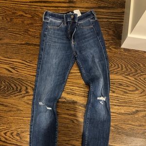 Hollister Dark blue skinny jeans